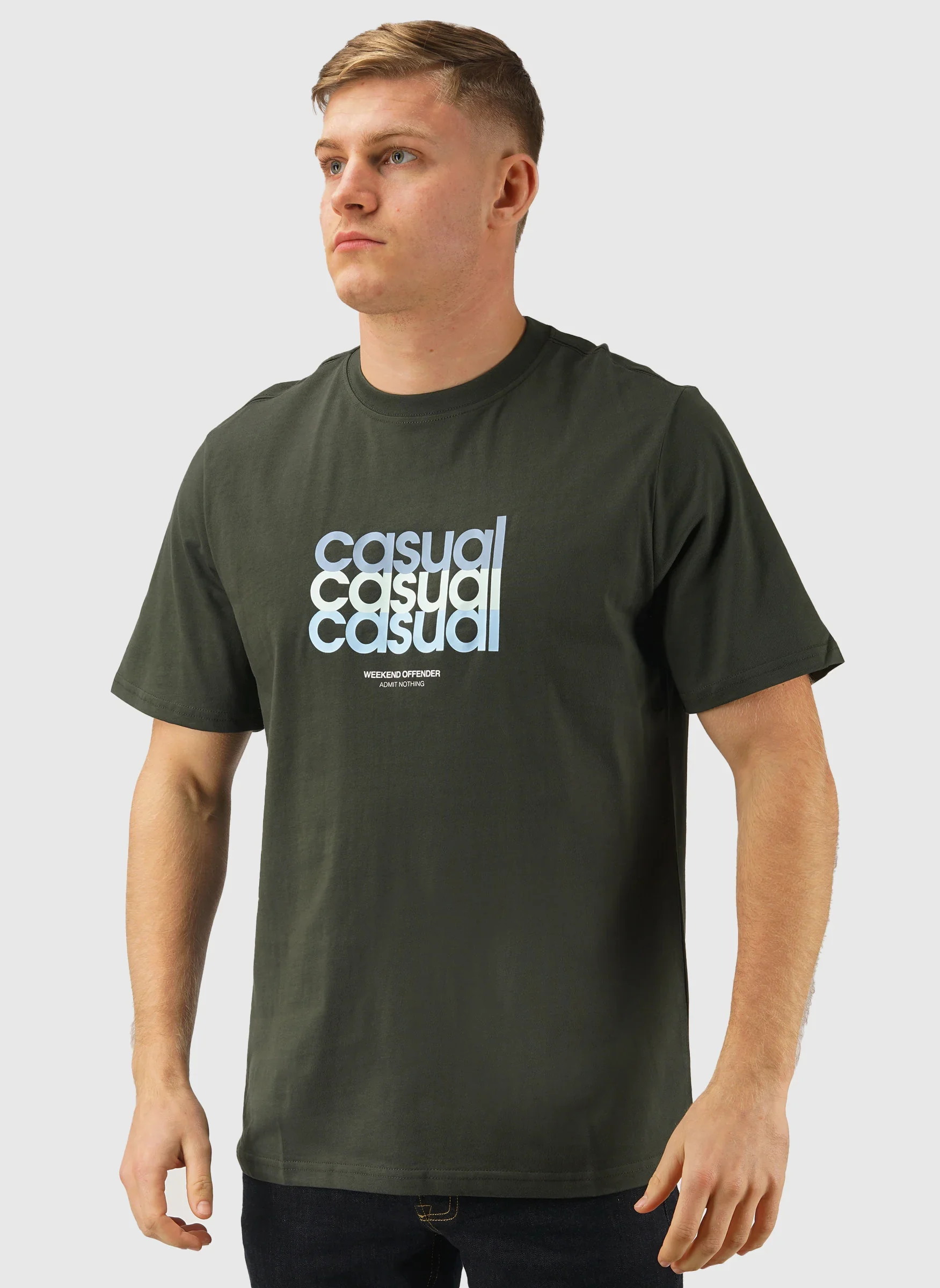 W.O.L. Graphic T-Shirt - Dark Green