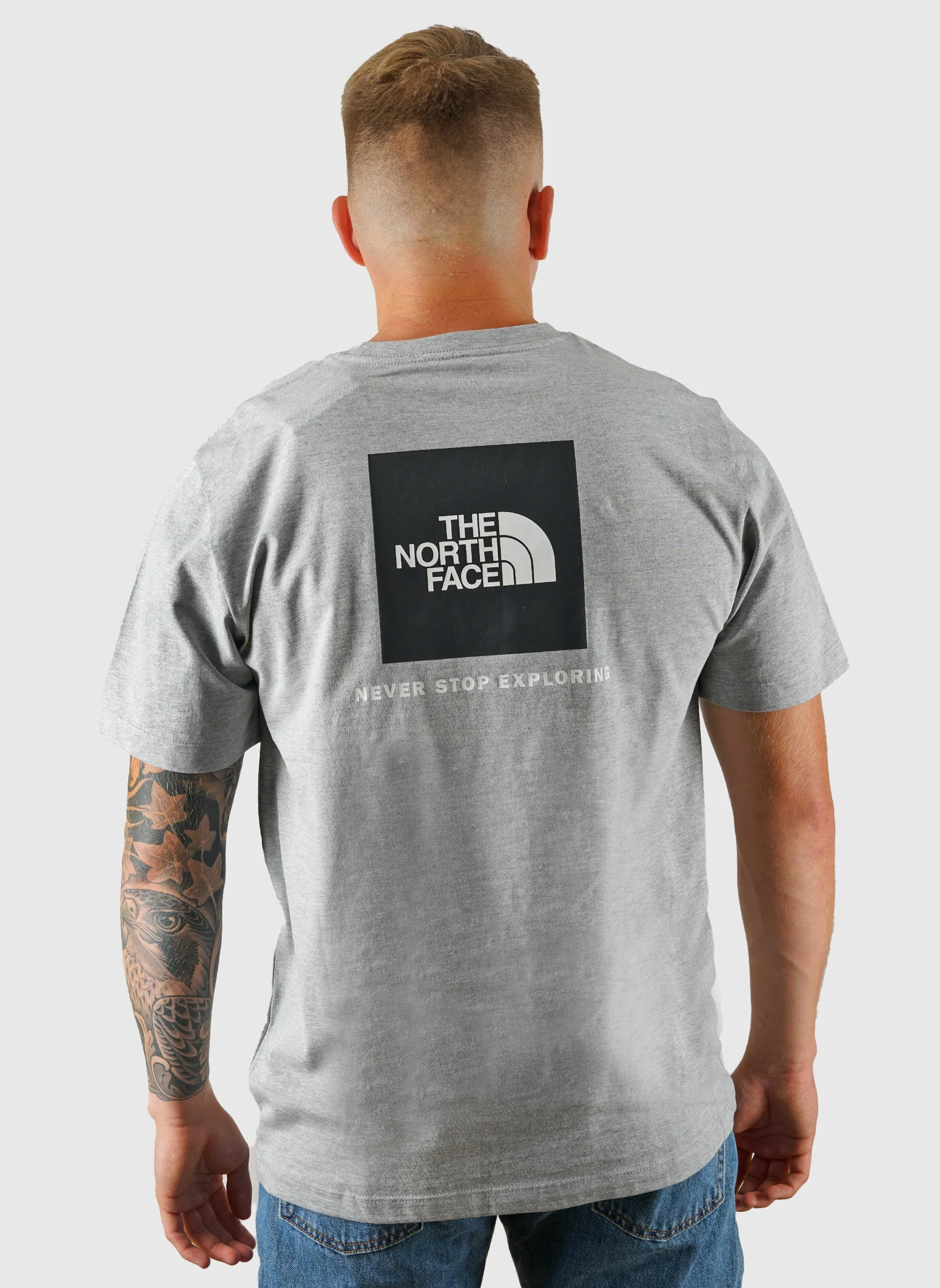 Evolution Box T-Shirt - Pale Grey