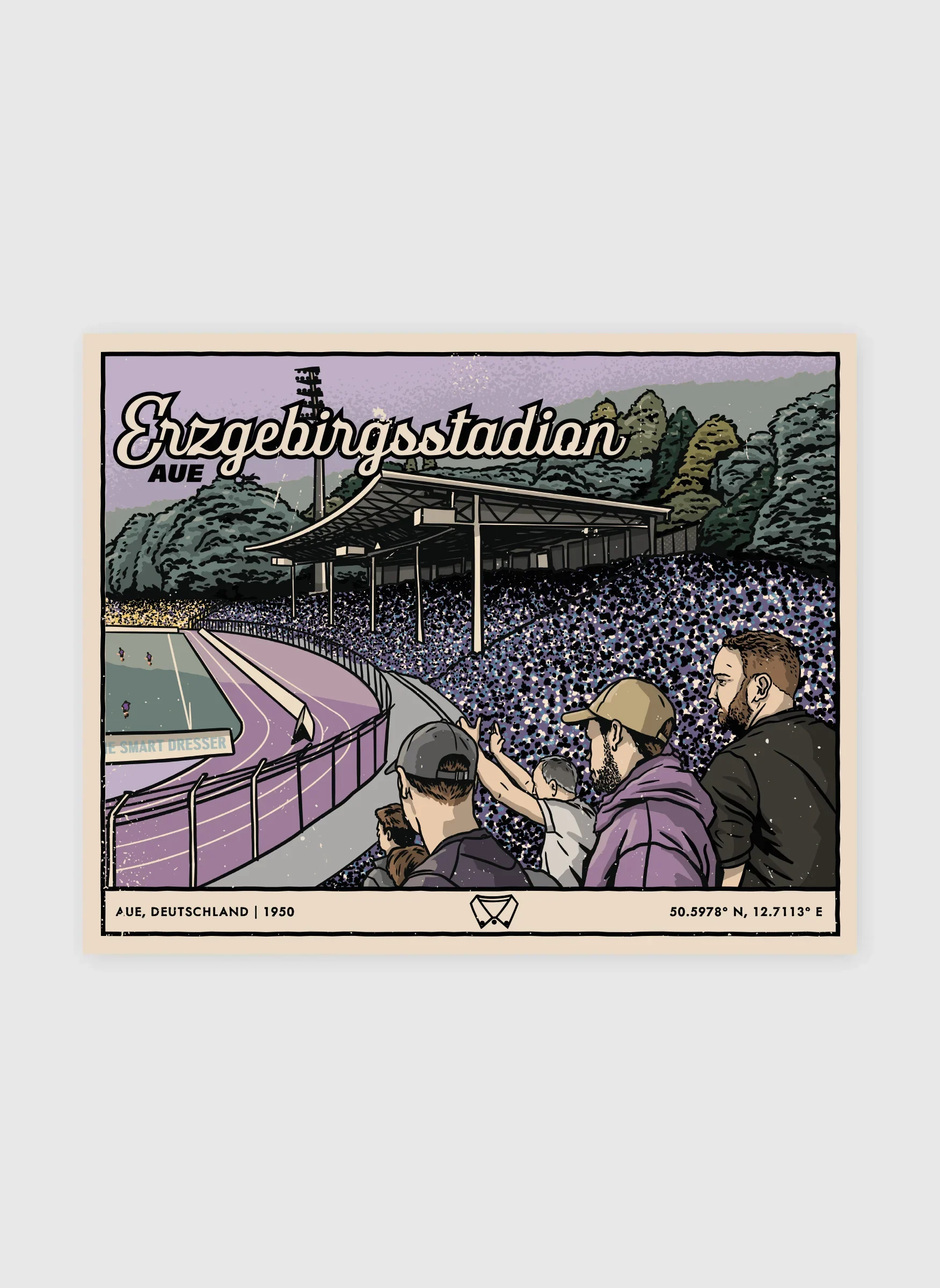 Poster - Aue Erzgebirgestadion