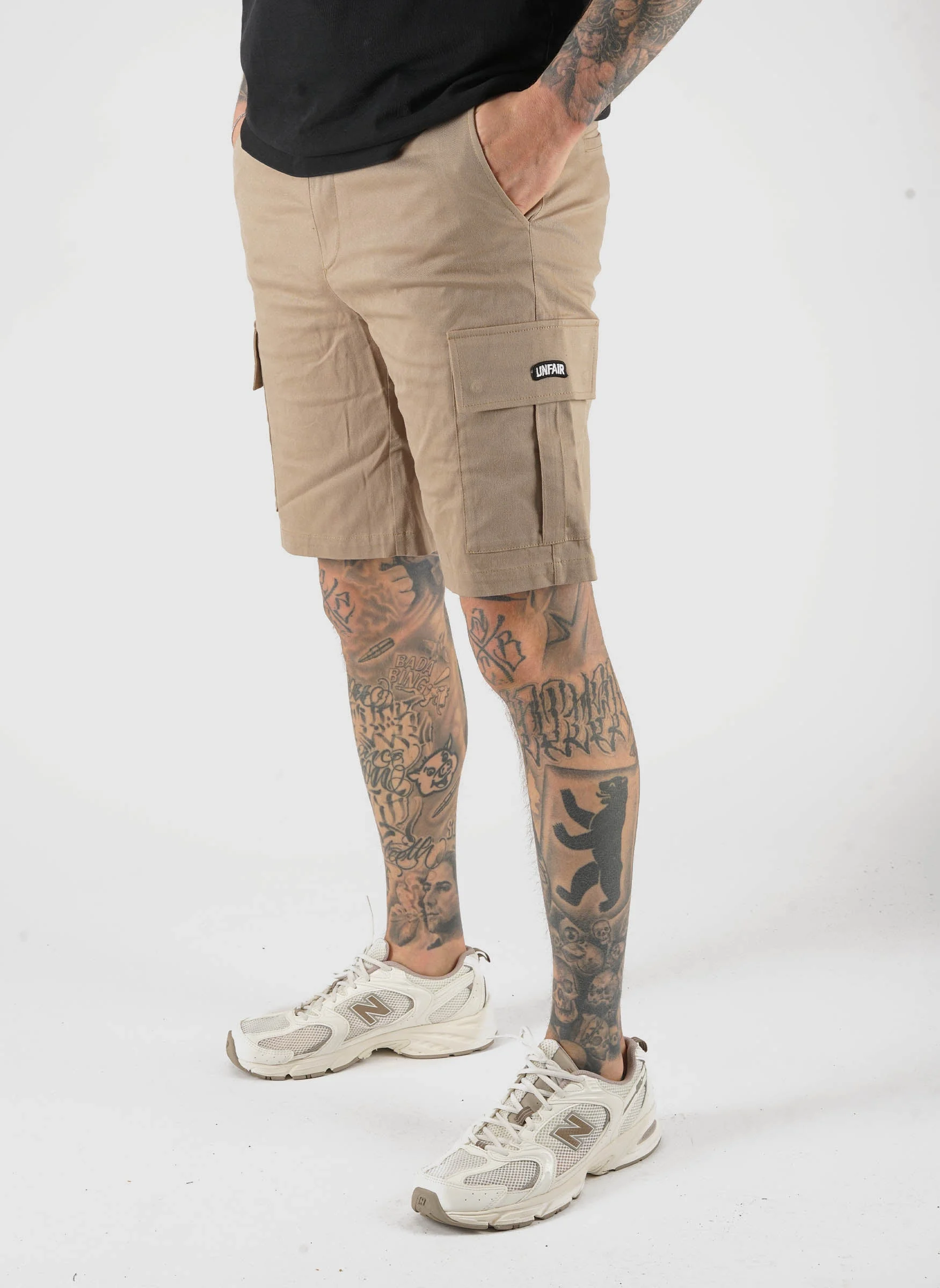 Permanent Cargo Shorts - Beige