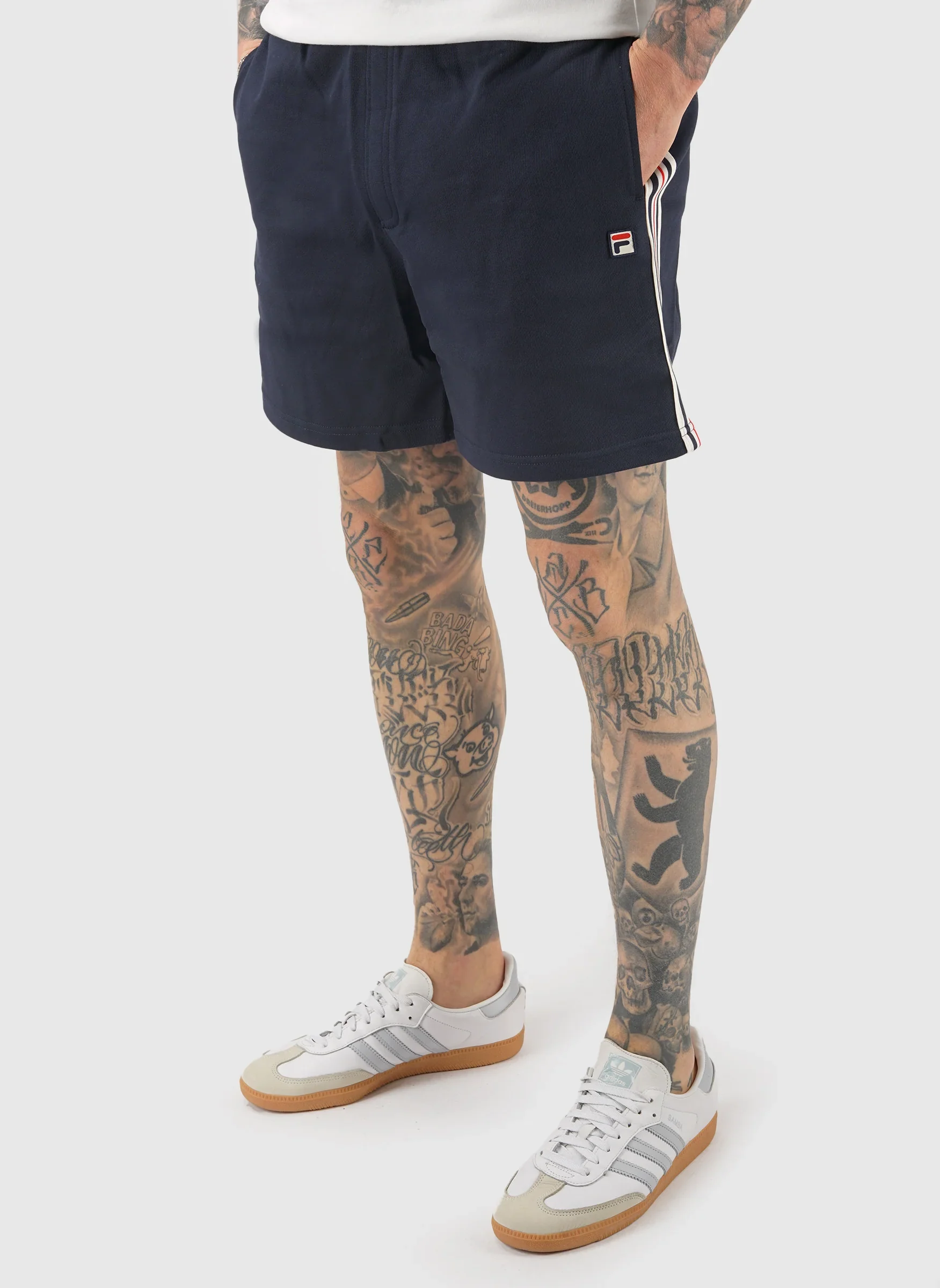 Diecimo Regular Sweatshorts - Black Iris
