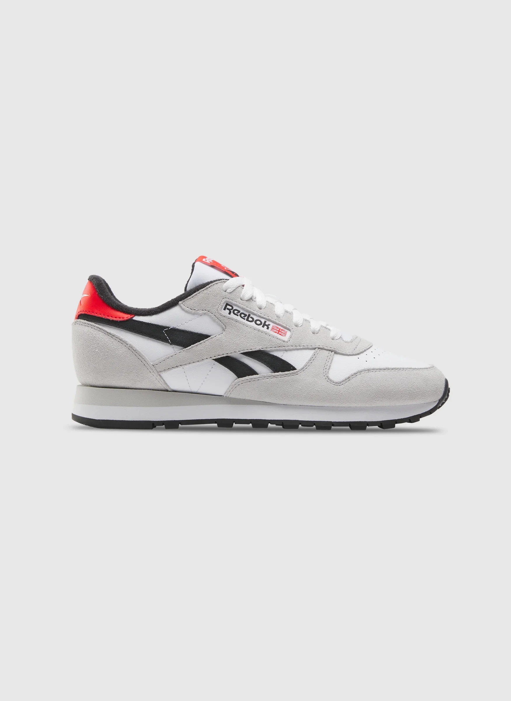 Classic Leather - White/Mist Grey/Black