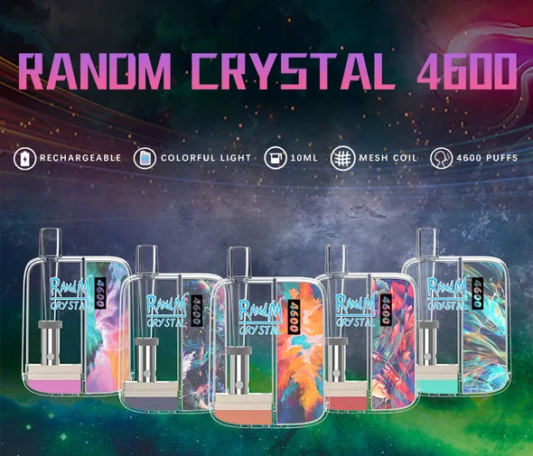 RandM Crystal 4600 Puffs Einweg Vape Mengenangebot