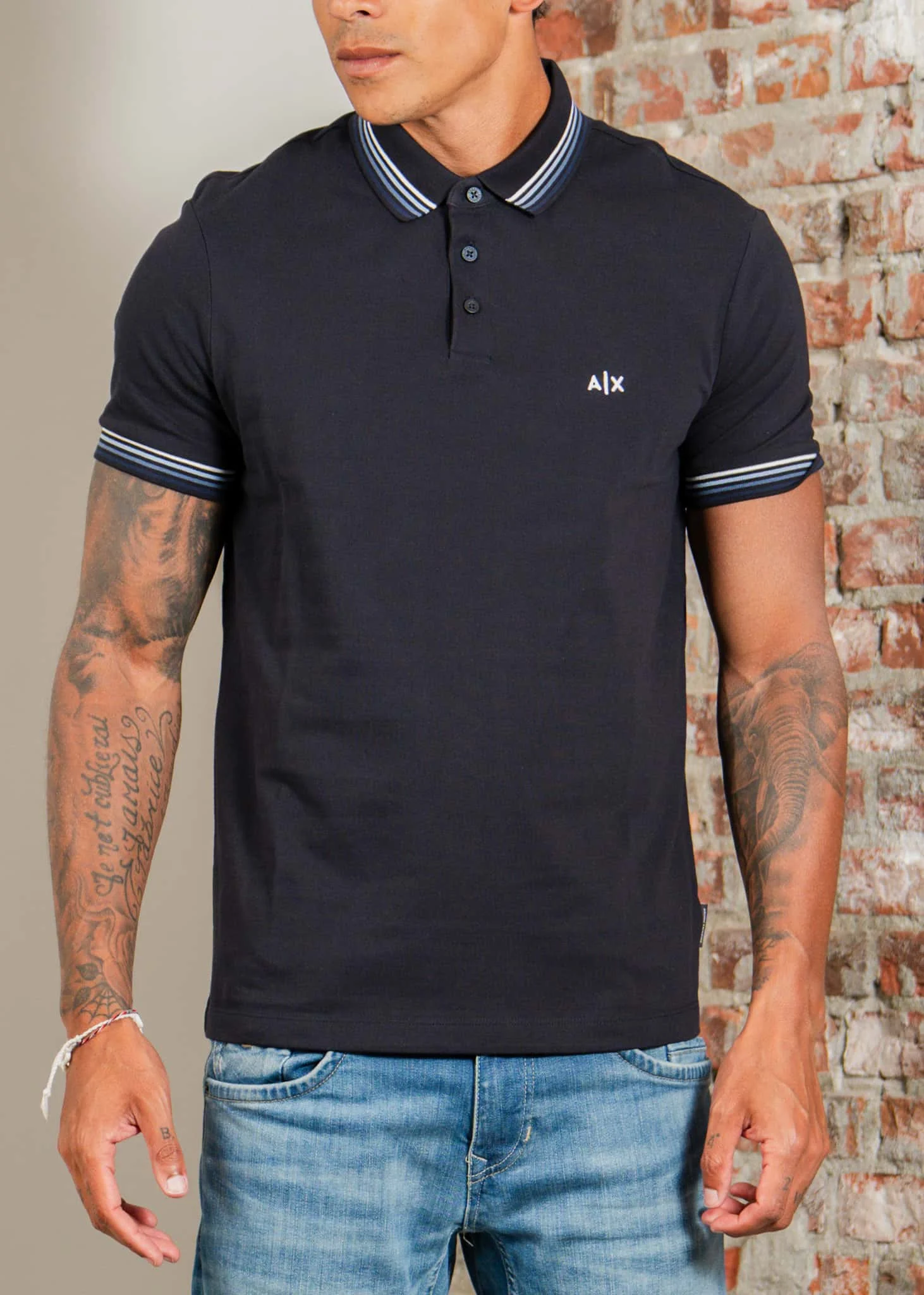 Polo shirt - deep navy